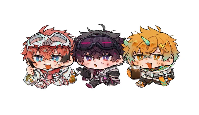 ks三銃士アクキー案 