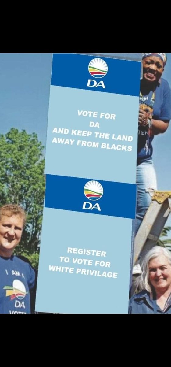 phoimbonani's tweet photo. You're racist john, you celebrated the death of BLACK people by #indians in Phoenix, you called murderers heroes.
You and @helenzille hate BLACK people, you even instructed your stooge @CyrilRamaphosa to scrap affirmative action.
#NoToDA
#NoToGNU
#StopTheDA
No To @CIA @Our_DA https://t.co/zTNnCvBw7k