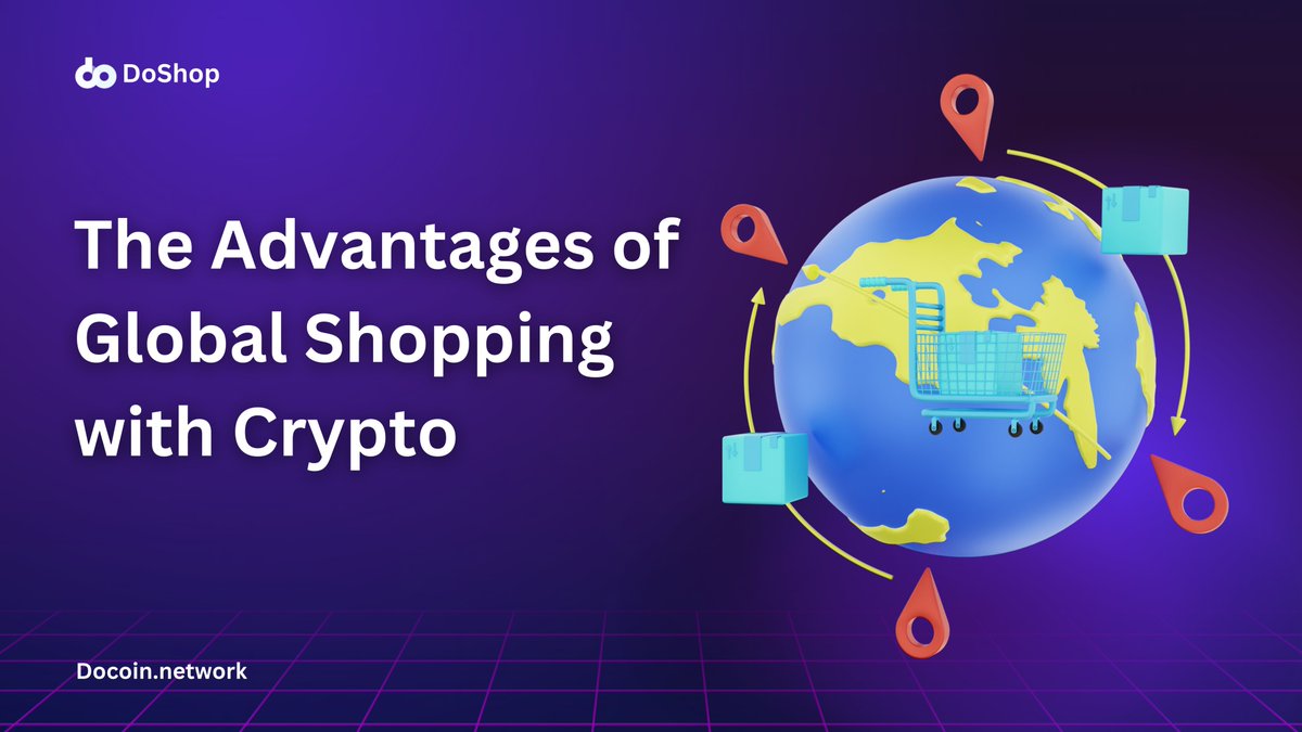 🌍 The Advantages of Global Shopping with Crypto 🌍
"Explore the benefits of using cryptocurrencies for international purchases on DoShop. Enjoy lower fees, faster transactions, and more."
#DoShop #GlobalCommerce #CryptoPayments