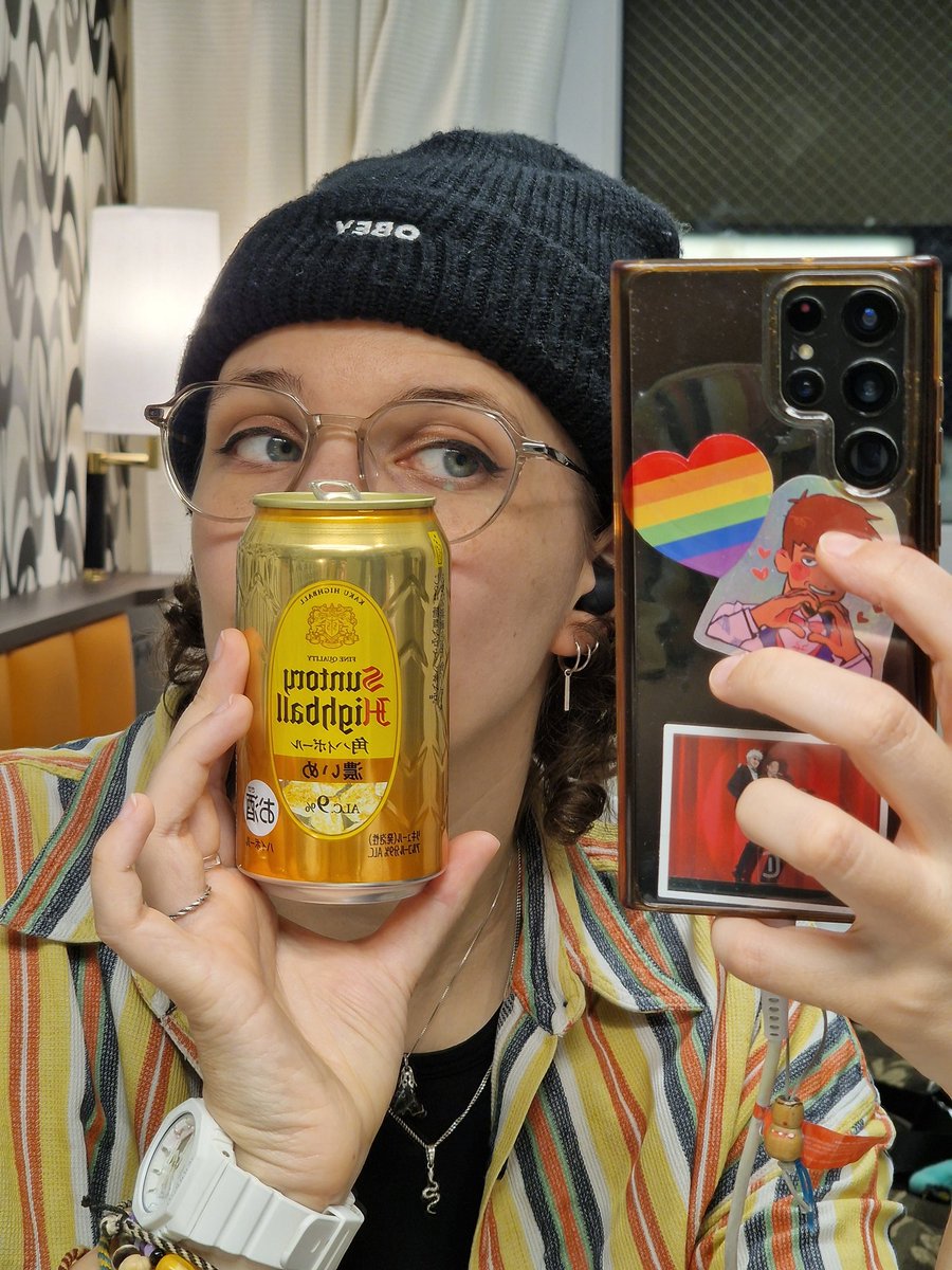 nibelreactor's tweet photo. i love you suntory highball. i've missed you suntory highball https://t.co/RGAlXC4GNd