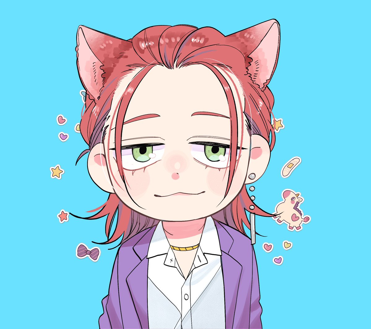 nrk424's tweet photo. 🧡🐈🩷🐈🩵🐈
#メガネ時々ヤンキーくん https://t.co/TN5CqqUL6s
