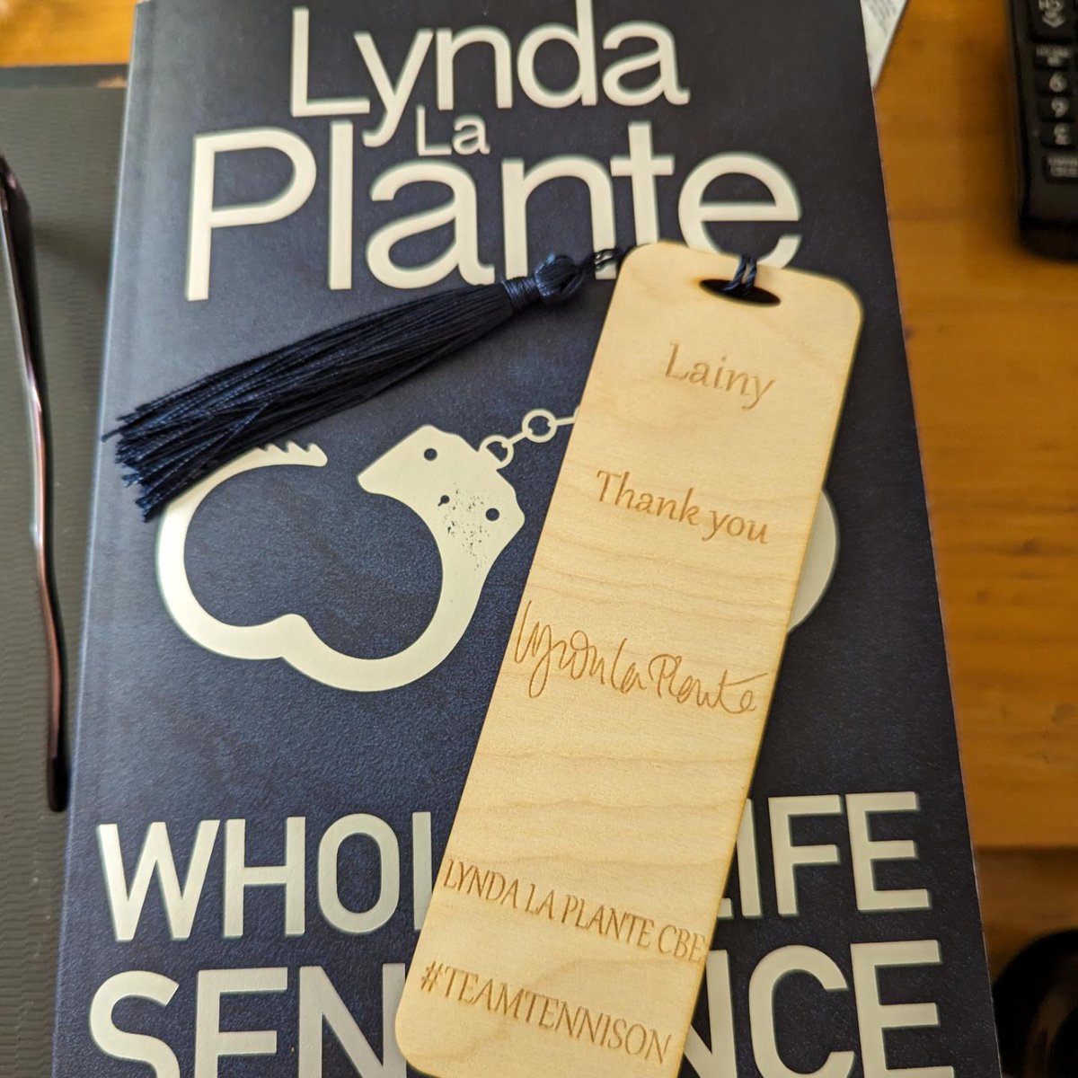 smbslt's tweet photo. @TillyLovesBooks Whole life sentence by Lynda La Plante. The last in the Jane Tennison series (out next month) xxx #TeamTennison https://t.co/jHySoGeumT