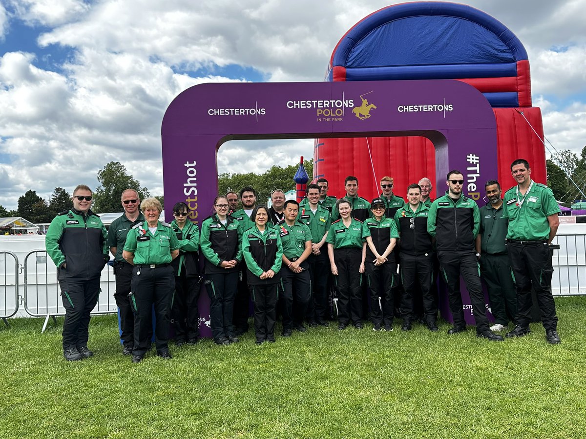 Phil Parrish (@phil_parrish) on Twitter photo Day 3 of <a href="/PolointhePark/">Chestertons Polo in the Park</a> with <a href="/stjohnambulance/">St John Ambulance England</a> working in conjunction with <a href="/EventMedConsult/">Event Medical Consultancy</a>.
#eventmanager #stjohnpeople #mysjaday <a href="/SJAOperations/">St John Ambulance’s Operations Team</a> #jointworking Day 3 of <a href="/PolointhePark/">Chestertons Polo in the Park</a> with <a href="/stjohnambulance/">St John Ambulance England</a> working in conjunction with <a href="/EventMedConsult/">Event Medical Consultancy</a>.
#eventmanager #stjohnpeople #mysjaday <a href="/SJAOperations/">St John Ambulance’s Operations Team</a> #jointworking