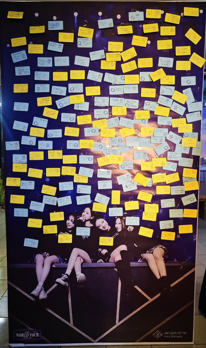 Majority of messsages dito ay wishes na magkaroon ng Manila stop ang Parallel Line 😭

Isa ka ba sa mga sulat dito?

WE WANT PARALLEL LINE IN MANILA
#SYNK_ParallelLine
#WeWantaespaLIVETOUR2024inMANILA
#SYNK_ParallelLine_MANILA 
<a href="/SMTOWNGLOBAL/">SMTOWN</a> <a href="/aespa_official/">aespa</a> <a href="/aespaverseph/">aespaverse Philippines</a>