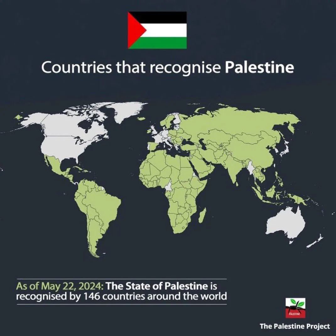 PH5271's tweet photo. Australia showing their colonial occupying colours while Ireland and most of the world show the way forward. 
#AlleyesonRafah 
#EndIsraelGenocide 
#Australia #Palestine https://t.co/jHy76Yt3lM