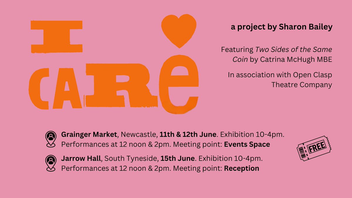 This beautiful piece is being performed next week as part of this incredible project. If you’re about in Newcastle/Jarrow over the next week come and check out the exhibition and hopefully catch our performance too!