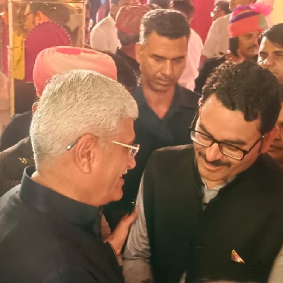 जोधपुर सांसद श्री गजेंद्र सिंह जी शेखावत को केंद्र सरकार में कैबिनेट मंत्री के रूप में शपथ लेने पर हार्दिक बधाई और शुभकामनाएं।
<a href="/gssjodhpur/">Gajendra Singh Shekhawat</a>