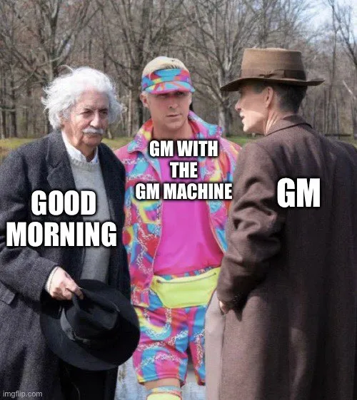 The Gm Machine - $GM (@thegmmachine) on Twitter photo $GM web3 🗺️
Enjoy the moments that make you smile and do what you love 💙 Happy Saturday!
#Heywallet send 400000 $GM to the first 300 retweets and comment <a href="/TheGmMachine/">The Gm Machine - $GM</a> $GM web3 🗺️
Enjoy the moments that make you smile and do what you love 💙 Happy Saturday!
#Heywallet send 400000 $GM to the first 300 retweets and comment <a href="/TheGmMachine/">The Gm Machine - $GM</a>