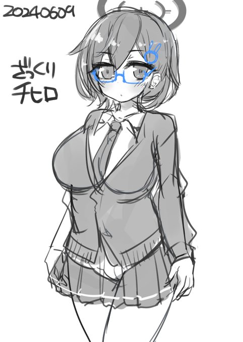 ざっくりチヒロ落書き 