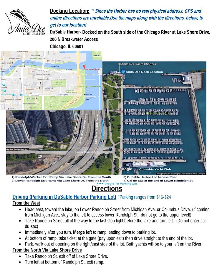 waveeeeeeey's tweet photo. Boarding location today: Anita Dee Yacht Charters

200 North Breakwater Access Chicago, IL 60601

Please see map for drop off locations. UBER EVERYWHERE 🤝🏾

DM us any messages or concerns 🎟️

ID 21+

Dress to impress! Fellas get fresh, Ladies put on that sundress!

see you soon! https://t.co/x8nDkZjAyy