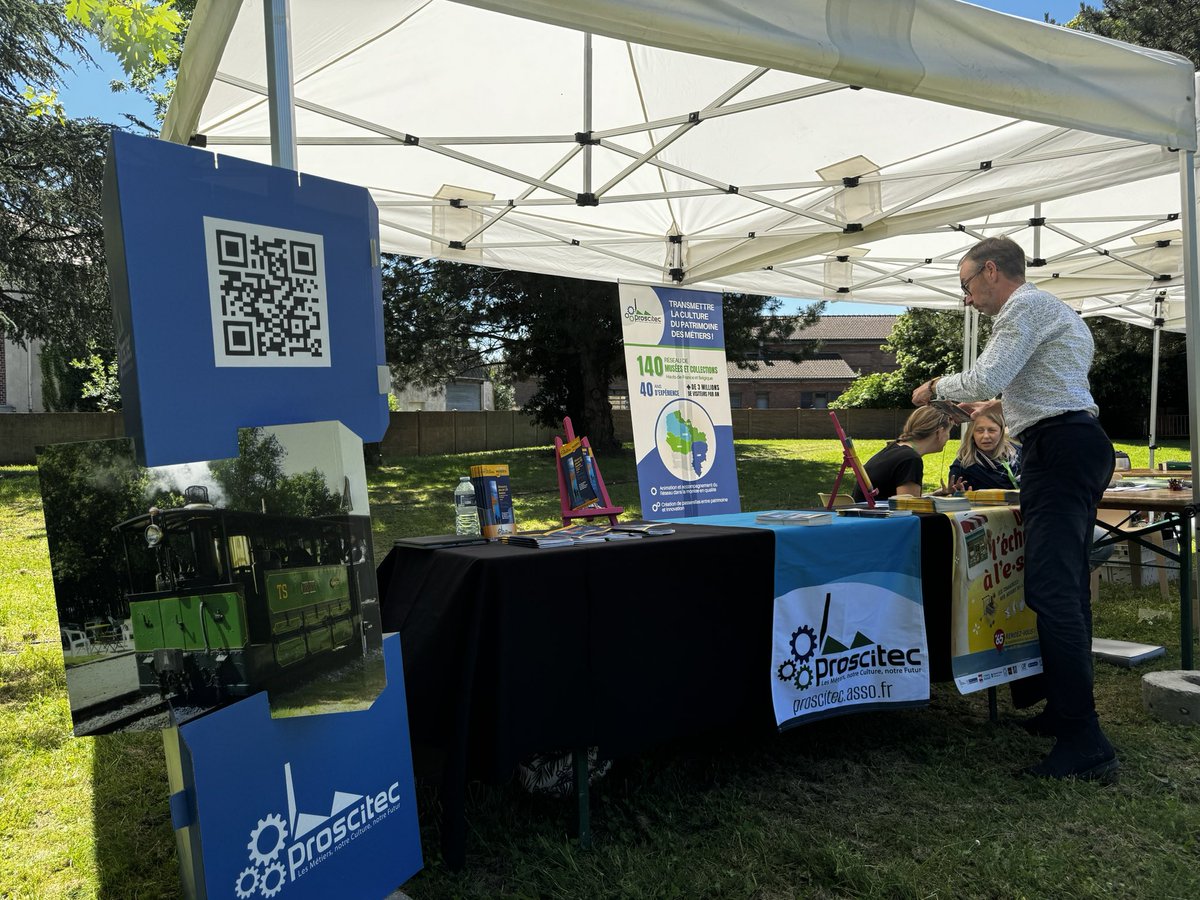 Proscitec est présent à Oignies aujourd’hui Sortez du train train organisé par le département du Pas-de-Calais