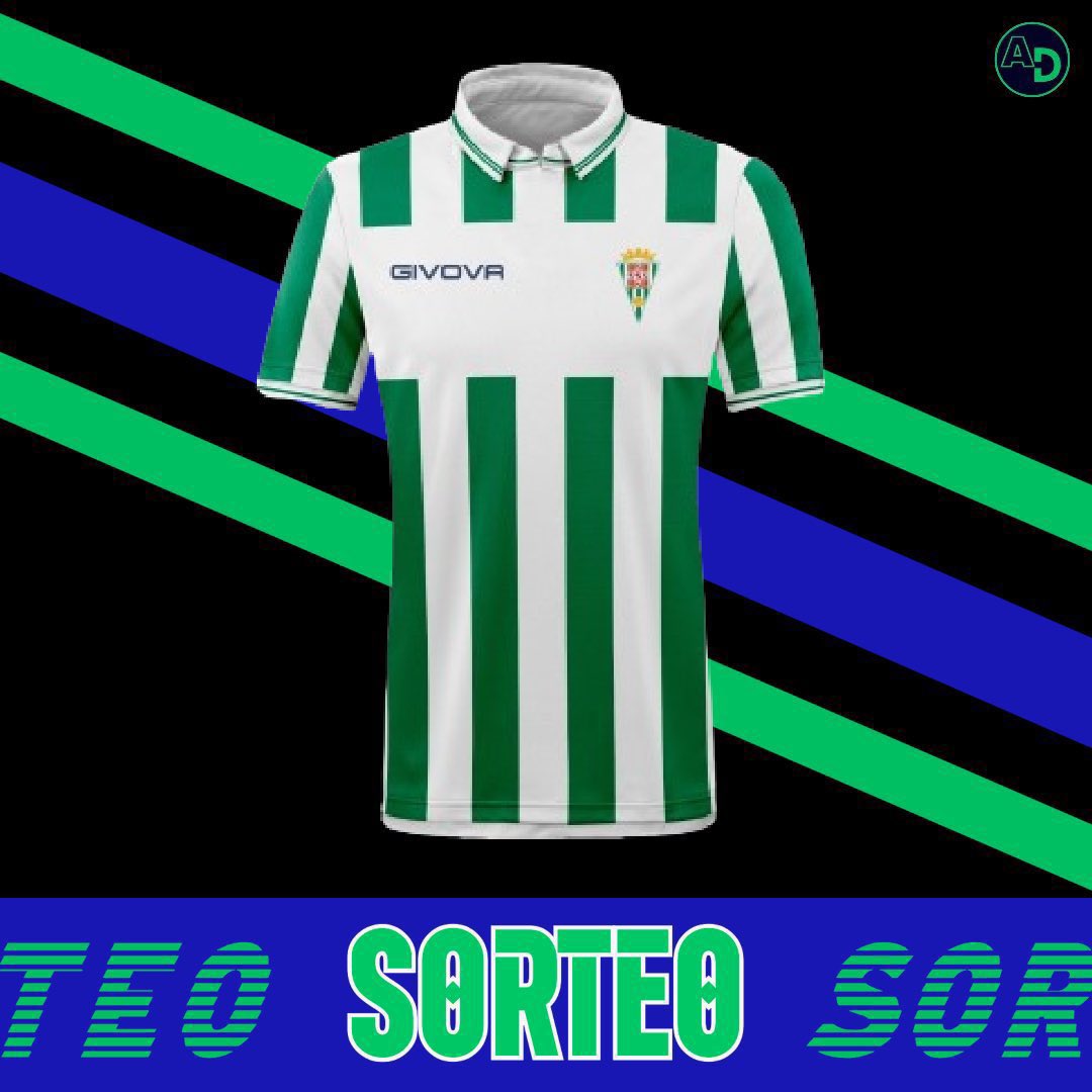 🎁 𝐒𝐎𝐑𝐓𝐄𝐎 𝐂𝐀𝐌𝐈𝐒𝐄𝐓𝐀 𝐂𝐎́𝐑𝐃𝐎𝐁𝐀

📌 Si esta tarde el Córdoba gana su partido de play-off frente a la SD Ponferradina con gol de Adilson, sorteamos su camiseta.

⚠️ Condiciones para participar:

1️⃣ RT
2️⃣ FOLLOW 

🍀 ¡Mucha suerte a todos los participantes!