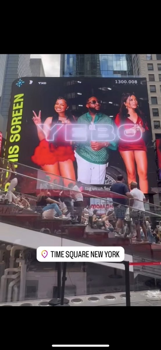 manlikewalt's tweet photo. My photograph in times square Newyork 📸 Yebo!!!🍾. Txc X @davido  #30bg https://t.co/9euPianxOZ
