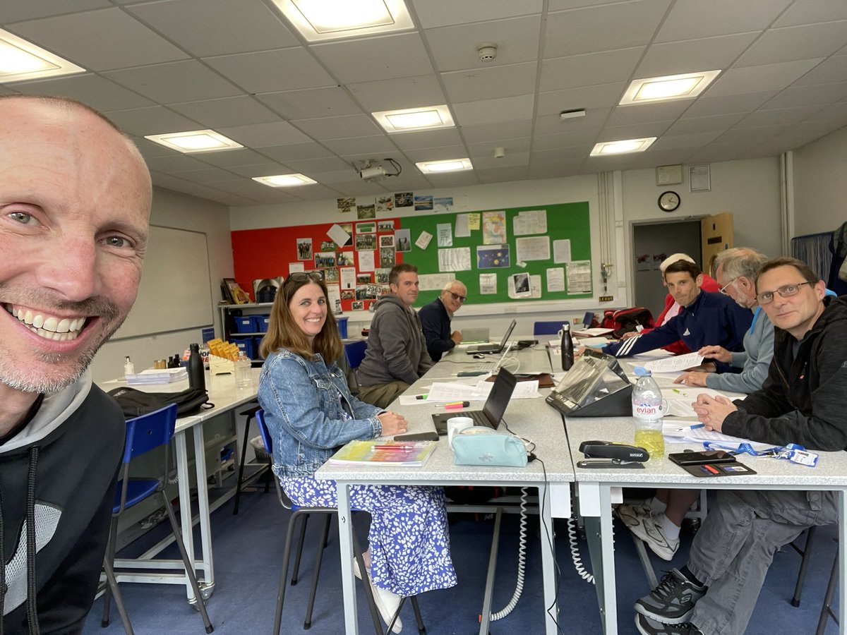 6 hour Somerset Schools Athletics Association committee meeting today to select the team for the South West championships at Exeter next week. Some outstanding performances to discuss! 🥇🥈🥉😁