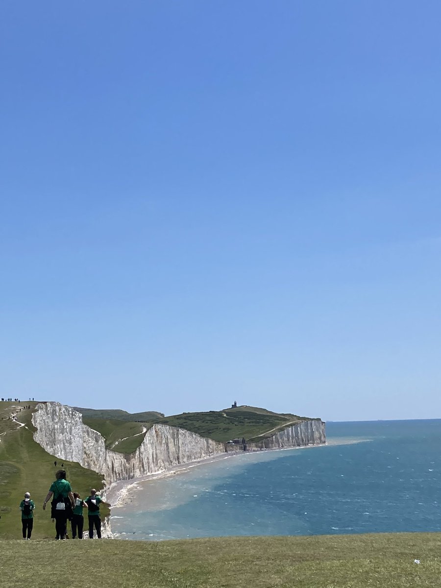 Walked along the Seven Sisters this morning