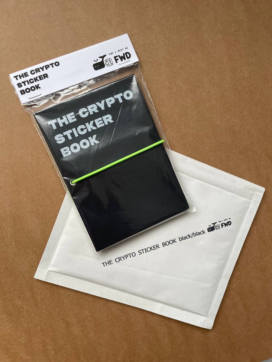 stickerthing's tweet photo. No sleep till #Basel - @fabooowy tests packaging options for the CRYPTO STICKER BOOKS and labels everything with his new toy, a handheld printer.
#cryptosticker #stickerculture #stickers #art #cryptoart #digitalart #analogart #book #collectors https://t.co/ypyKcFfUQN