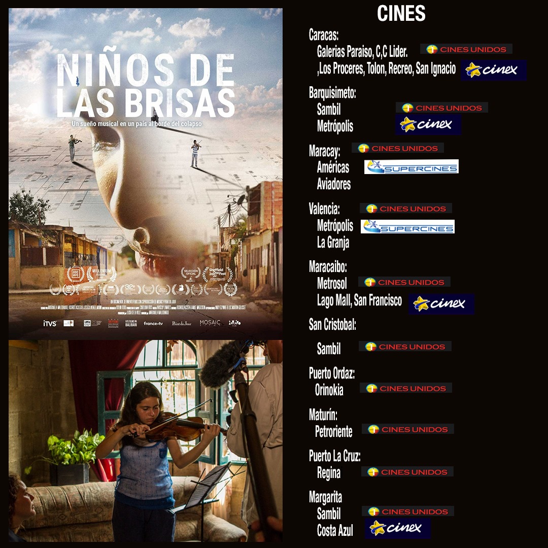 Gran_Cine's tweet photo. Excelente nota de @HumbertoSanchez
en @CronicaUno
sobre
NIÑOS DE LAS BRISAS @LasBrisasFilm
obra de
@Rizospurpuras y @Ldlville,
distribuida por
@Gran_Cine
➕️ℹ️https://t.co/I6BTp72NKe Vela 📽 en:
@CinesUnidos
@CinexVe
@SupercinesVe

Lee 💡 y comparte 👇👇
 https://t.co/dof7FQ9xin https://t.co/hl5LafBkMO