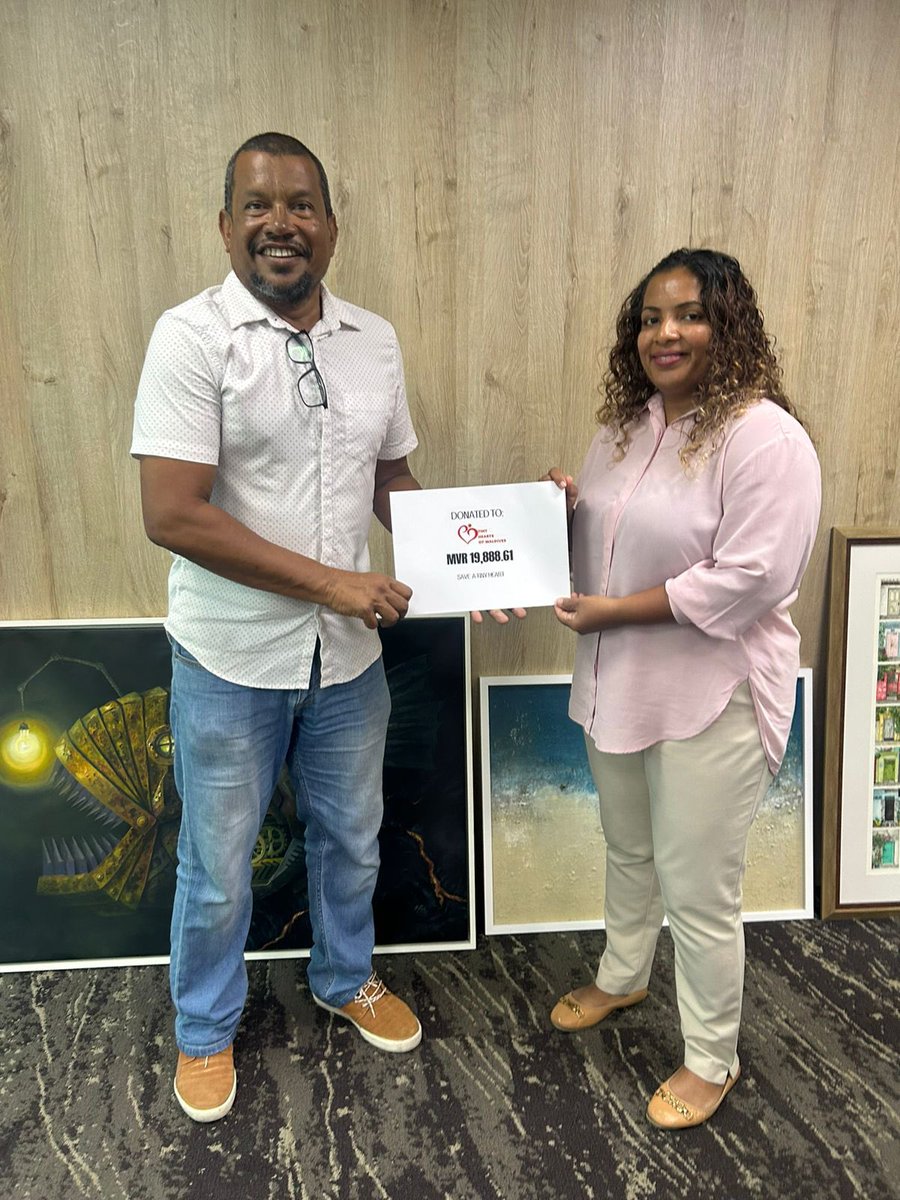 As promised, our campaign funds have been audited by Crowe Maldives and the balance has now been donated to <a href="/TinyHeartsMV/">Tiny Hearts of Maldives</a>

Thank you for all your support!