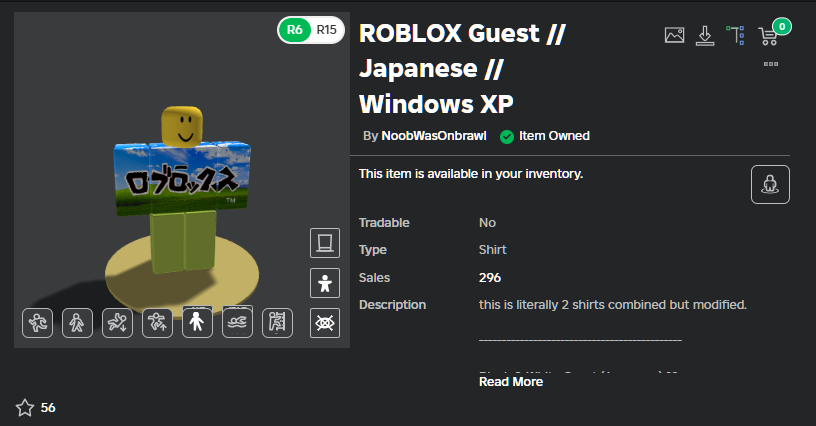 Nohomatta's tweet image. i made a roblox shirt... (second picture) when i saw people buying it, they dressed up like this (first picture), and ive seen MULTIPLE of these people and they're not related.....

 WHOS OC IS THIS!!!!!!????????