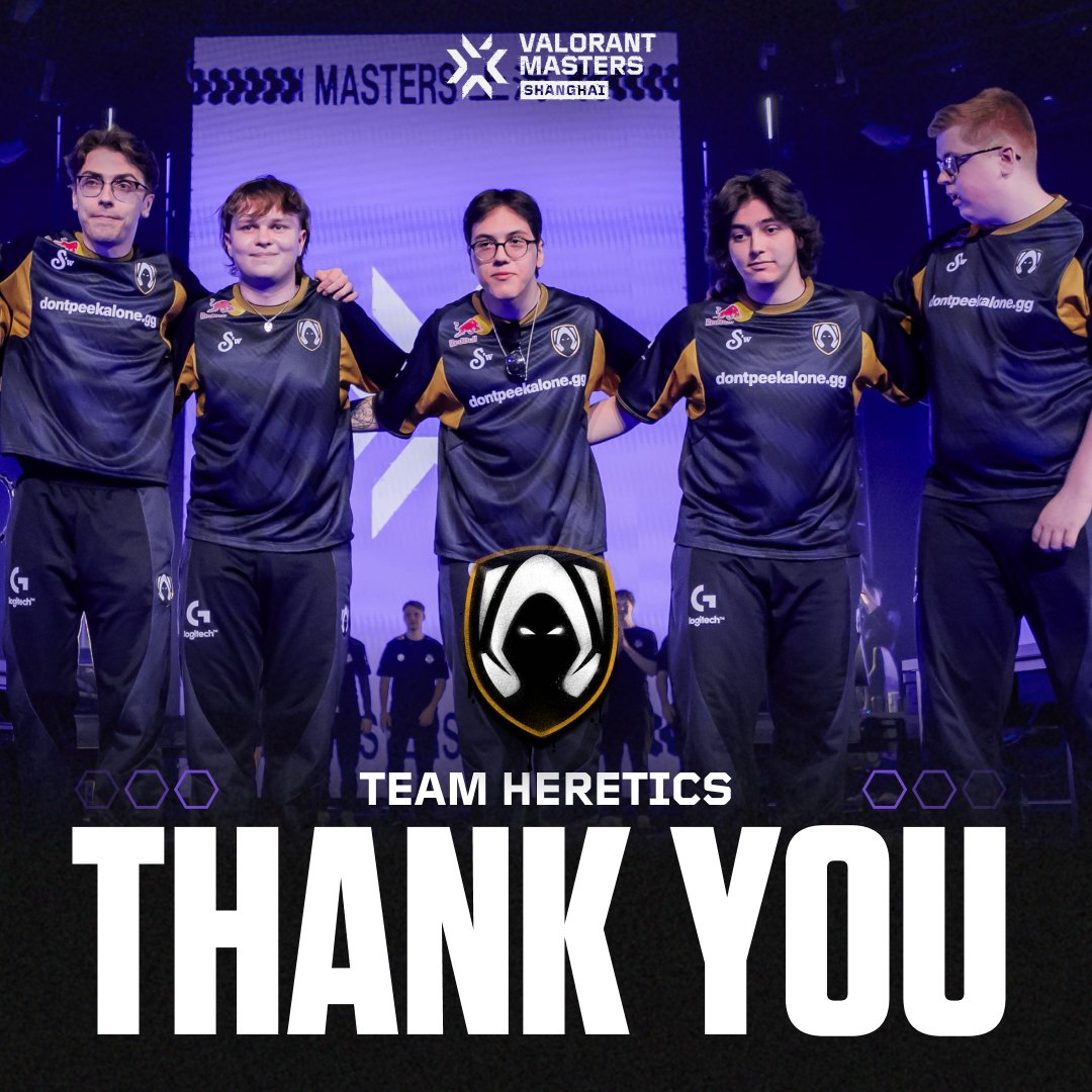 ValorantEsports's tweet image. It was such an inspiring run! 

Thank you Team Heretics. #VALORANTMasters