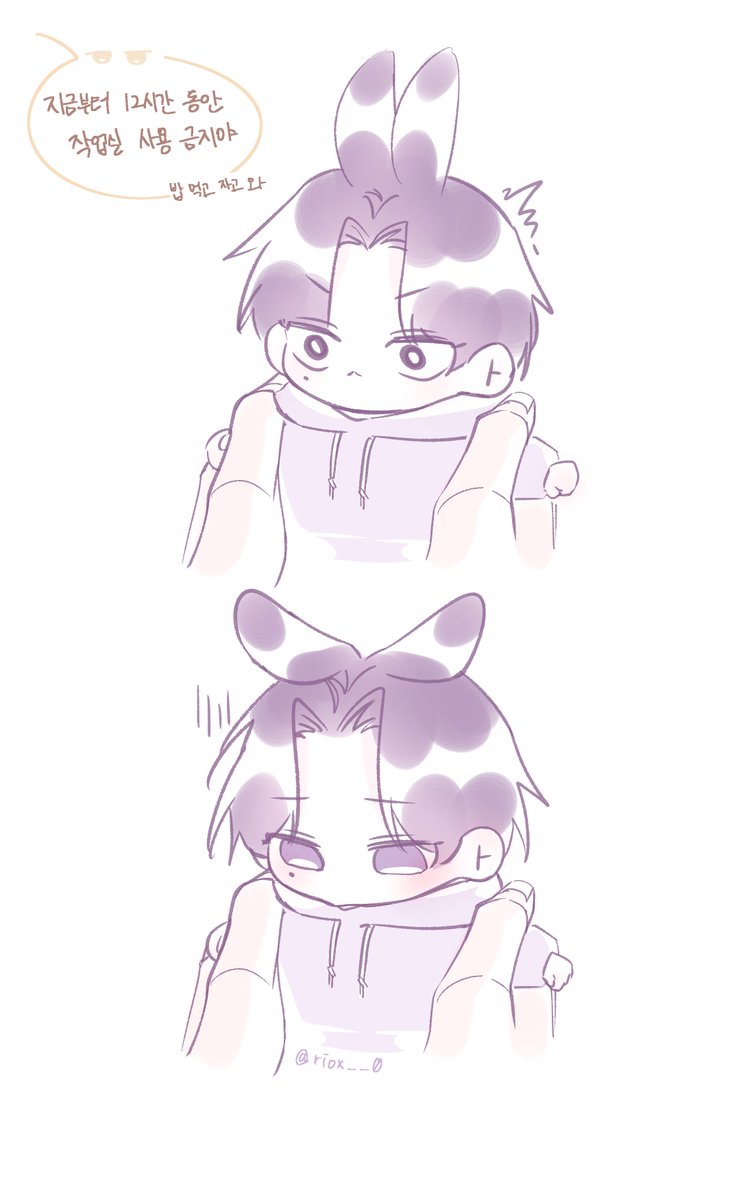 riox__0's tweet photo. 김래빈 결국 작업실 금지령 받다 https://t.co/O3vZG5Q0ZP