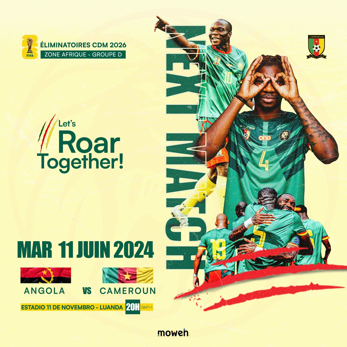 Rall_Sempai's tweet photo. Next match média post 🇨🇲🤝🏾 https://t.co/PBLalytxwx