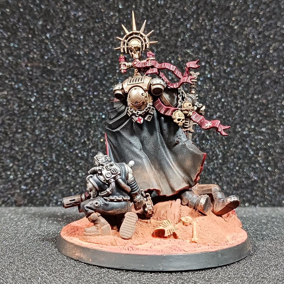 theeternalcrus1's tweet photo. Here is another #HighMarshalHelbrecht this time by Tom Bayer. His entry for our #2024btgroupchampion competition
#chaptermaster #theeternalcrusader #eternalcrusade #blacktemplar #blacktemplars #blacktemplars40k #blacktemplar_40k #chaptermaster #spacemarines40k #spacemarines https://t.co/AWdrzgqB0W