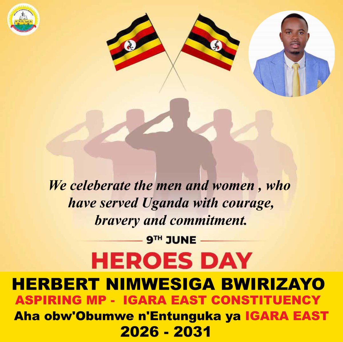AgabaAn12457002's tweet photo. Happy Heroes day from Igara https://t.co/K0vnCmpRn1