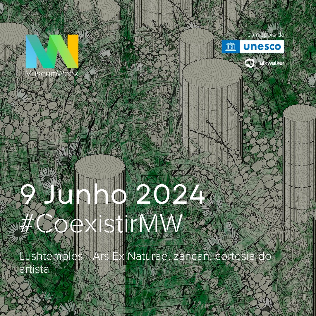 MuseumWeekBr's tweet photo. Vamos #conviver harmoniosamente com todas as formas de vida! Acompanhe #CoexistirMW hoje e veja como os #museus convidam você a repensar sua posição em nosso Planeta único! #MuseumWeek2024 https://t.co/i9ksv8rHIb