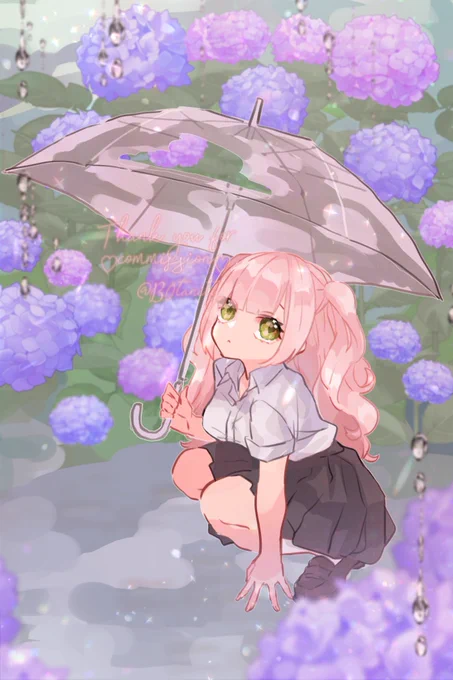 【梅雨の放課後量産】 オーダーありがとうございました こちら新規オーダーも受付中 #有償依頼 #量産依頼 #イラストオーダー #有償アイコン #有償依頼受付中 #ペア画