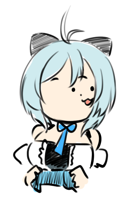 電脳少女YouTuberシロ 「#SiroArt 」|珊湖〽️のイラスト