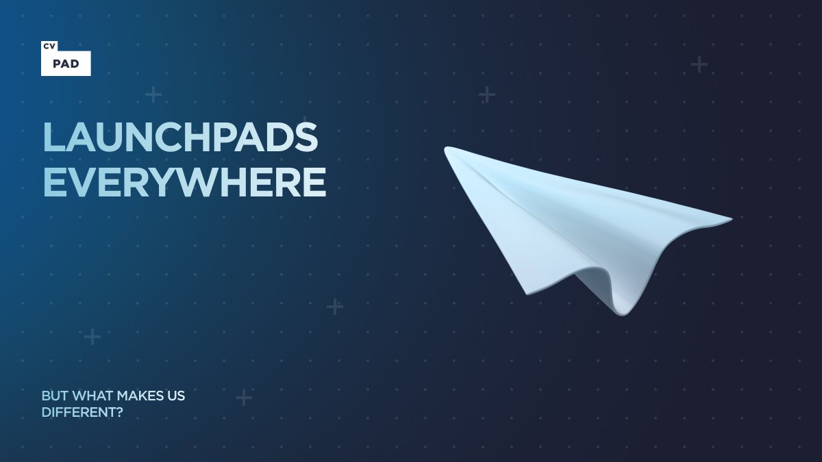 CVAgentlauncher's tweet photo. Launchpads, Launchpads everywhere.

So what makes us any different?

Well, that little '+' isn't just for show

At CV Pad, we don't just support fund raising, we take founders from

0--> 1 --> N

Helping them launch and scale their products the right way. https://t.co/mzoUN9MkBg