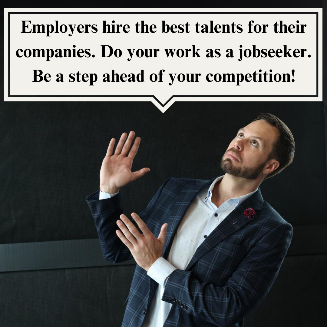 Trevorhouston77's tweet photo. Dear jobseekers,
Your competition is doing their RESEARCH!
There are hundreds of applicants for a job
There are several candidates for an interview
Employers need the best talents for their organization.
So, be a step ahead of your competition.
Do your research!
#WhoYaKnow https://t.co/tE2W7wnMEf