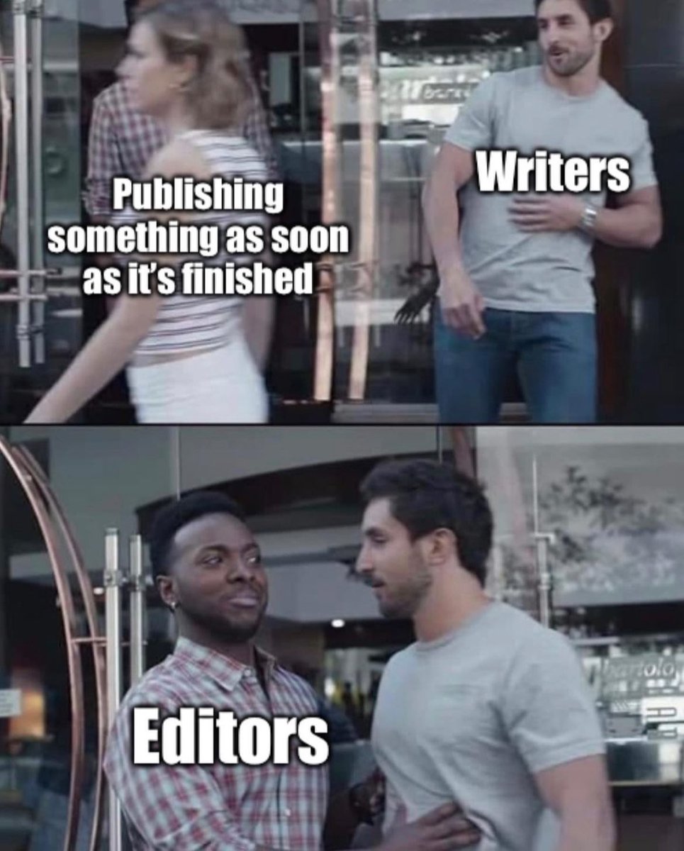 DAWysongWrites's tweet photo. Good Morning ☀️ 
I have made this very mistake, how about you? 
Do you use a proofreader or an editor? Is it even possible to edit your own work?
Keep Writing Creatives &amp; Editing✍️
#Writerslife #iamediting #Iamwriting https://t.co/wWagOexeGv