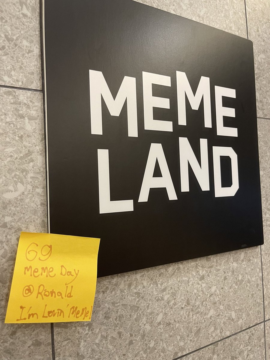I'm joining my <a href="/Memeland/">Memeland ❤️ Memecoin</a> fam to celebrate 6/9 the #MemeDay at <a href="/McDonalds/">McDonald's</a>!

I’m Lovin’ MEME! ❤️‍🔥
