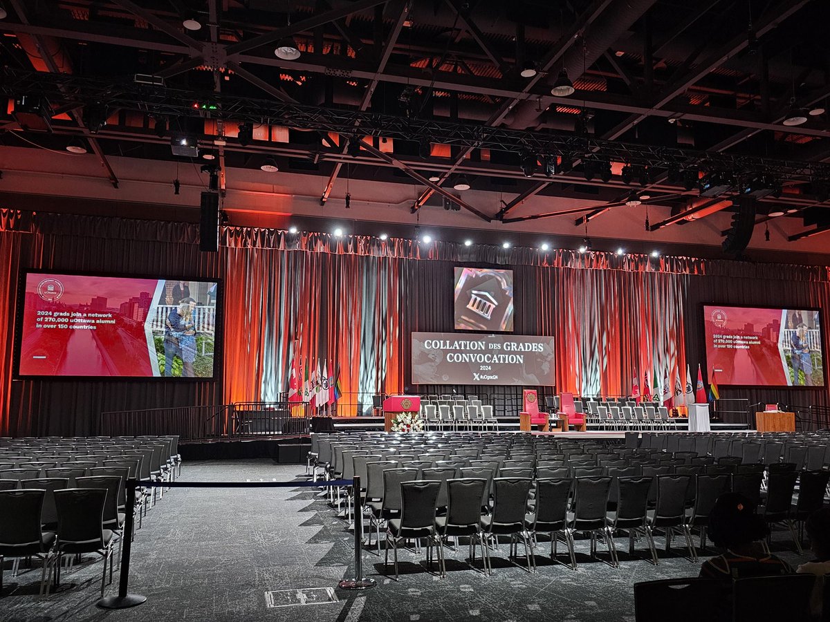 Cérémonie de remise des diplômes 🎓 
#uOgrad24 <a href="/Telfer_UdO/">École de gestion Telfer</a>