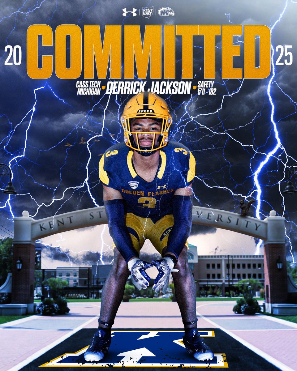 Committed ⚡️ #KentGrit #RideTheLightning25 <a href="/CoachKenniBurns/">Kenni Burns</a> <a href="/CoachKMorgs/">Coach Morgan</a> <a href="/KentStFootball/">Kent State Football</a>