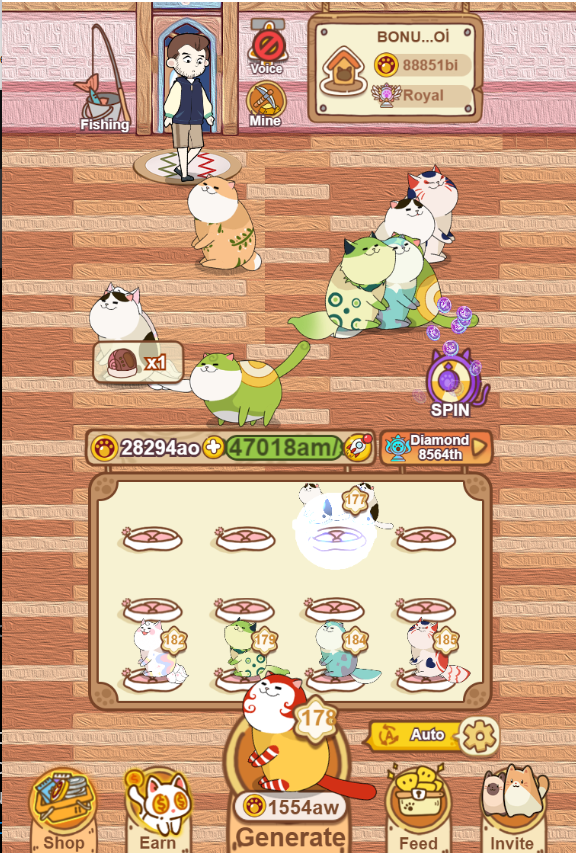 Airdropest's tweet photo. uda lvl 185, make sure kucing lu pada uda sampe lvl 210 seblom event stackingnya. This is another $1000++ airdrop, usahain lakuin airdropnya semaksimal mungkin🤌🤌 https://t.co/hTfnwfbw5p