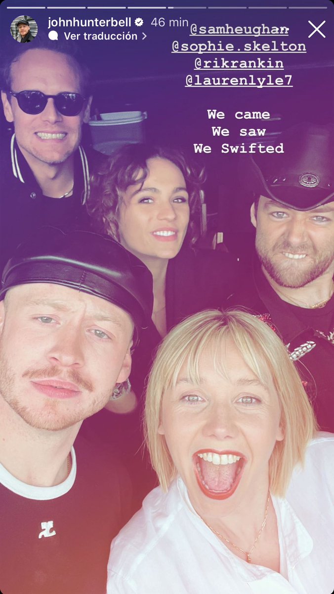 ClanLallybroch's tweet photo. El lookazo cowboy… #outlander #swiftlander https://t.co/K4wEhFcbDb