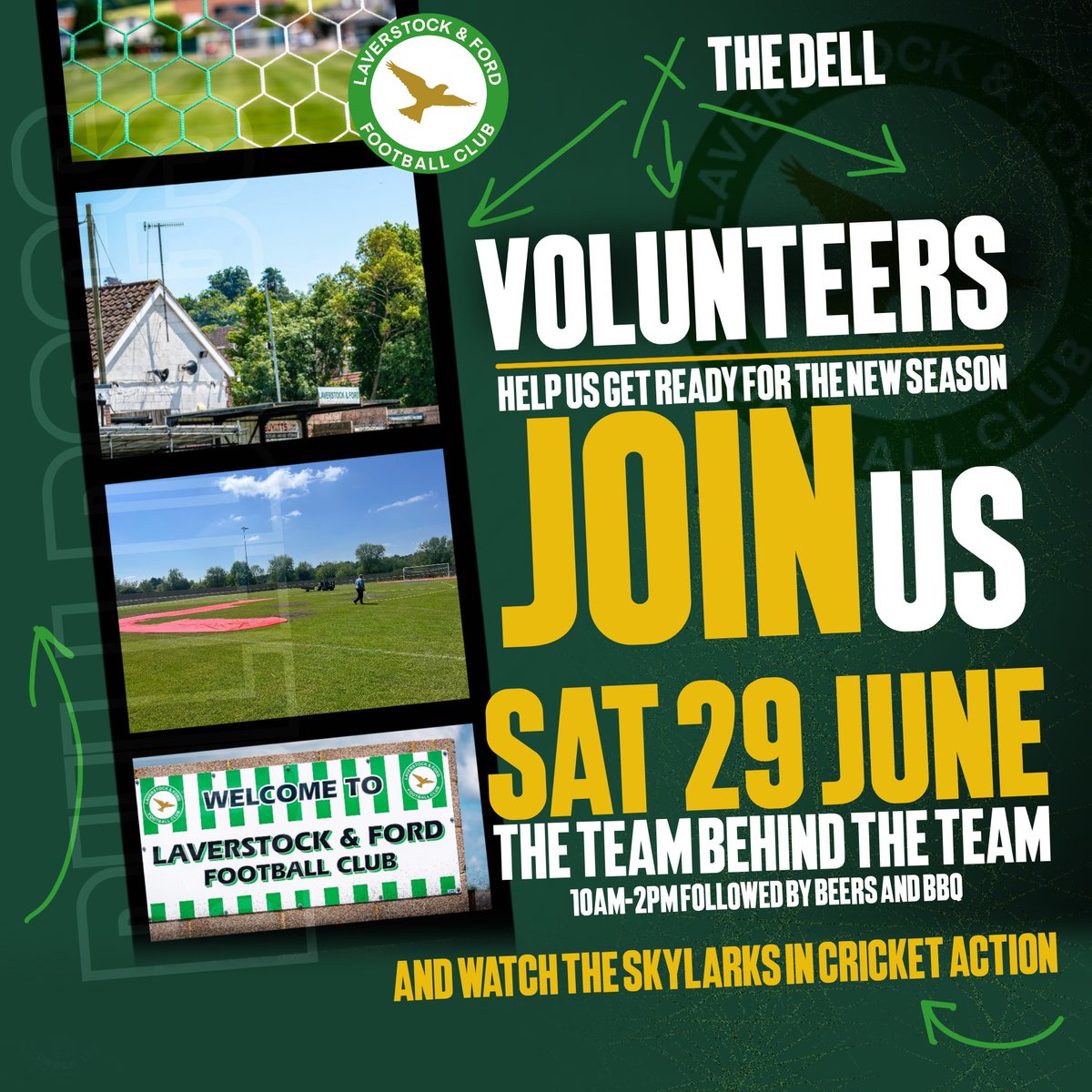 Lavvyfc's tweet photo. Join Us | ⚽️ Saturday 29th June 

We need you #Bulldogs and new face’s welcomed #GetInvolved 

Help us get ready for the new season save the date 💚🤍 you can help us by just liking or reposting this …….⬇️ https://t.co/BUn2bIkDWw