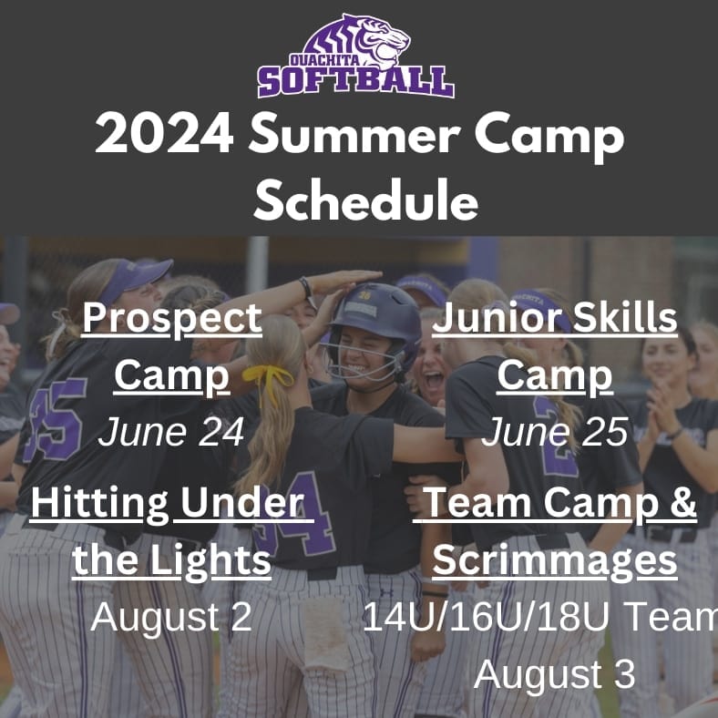 OuachitaSB's tweet photo. First Prospect Camp in 2 weeks, only 10 spots left!!

Register here!

https://t.co/SrpXyVCJTq https://t.co/vuE588CfFt