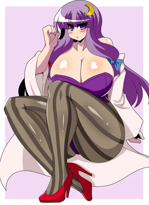 #6月9日はパチュリーの日 意外と描いてる。 