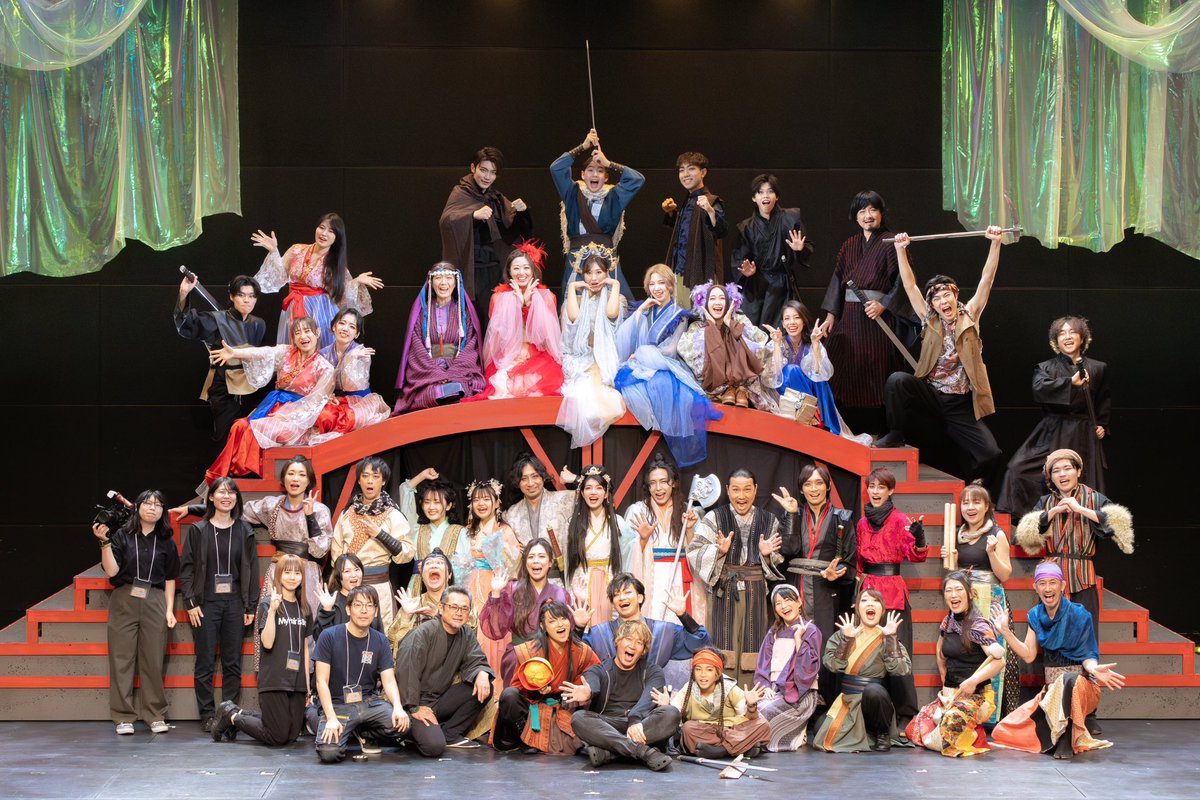 DragonDoji's tweet photo. #シンの明星
全公演終了しました！

ご来場いただきました皆さま、
応援してくださった皆さま、
ありがとうございました！

 惜しまず力を貸してくれたスタッフ、出演者の皆さまにも心より感謝申し上げます。

皆様のお陰で
龍童子は、また一歩前に進めそうです。
本当にありがとうございました✨

#龍童子