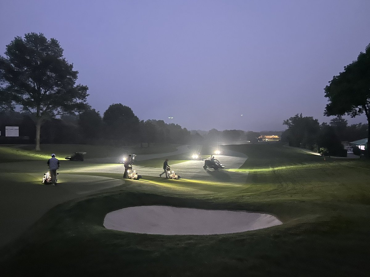 chasecaison's tweet photo. What an amazing opportunity to be able to help out @chadmark614 and his crew at @MemorialGolf. The course couldn’t have been in better condition. Looking forward to returning in the future! https://t.co/pZpc0JwEiY