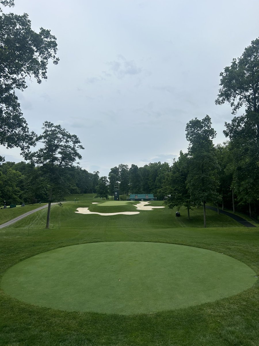 What an amazing opportunity to be able to help out @chadmark614 and his crew at <a href="/MemorialGolf/">the Memorial</a>. The course couldn’t have been in better condition. Looking forward to returning in the future!