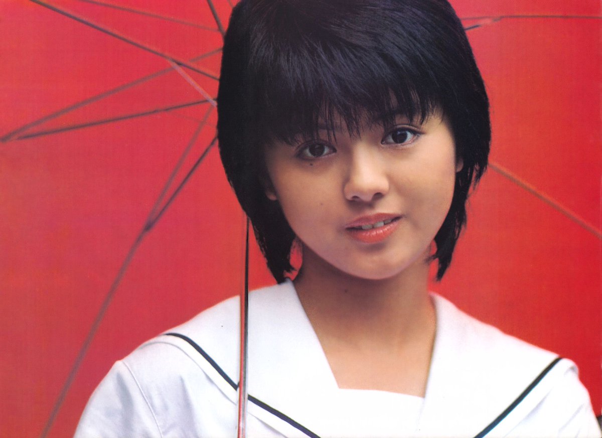 js_film_nyc's tweet photo. 80s idol Hiroko Yakushimaru was #botd 60 years ago. Best known for her breakthrough in Shinji Somai's SAILOR SUIT AND MACHINE GUN (1981), Yakushimaru would embody the epitome of Kadokawa's media-mix strategy which marketed novel, film and soundtracks altogether. https://t.co/Bkd4QnaCJn