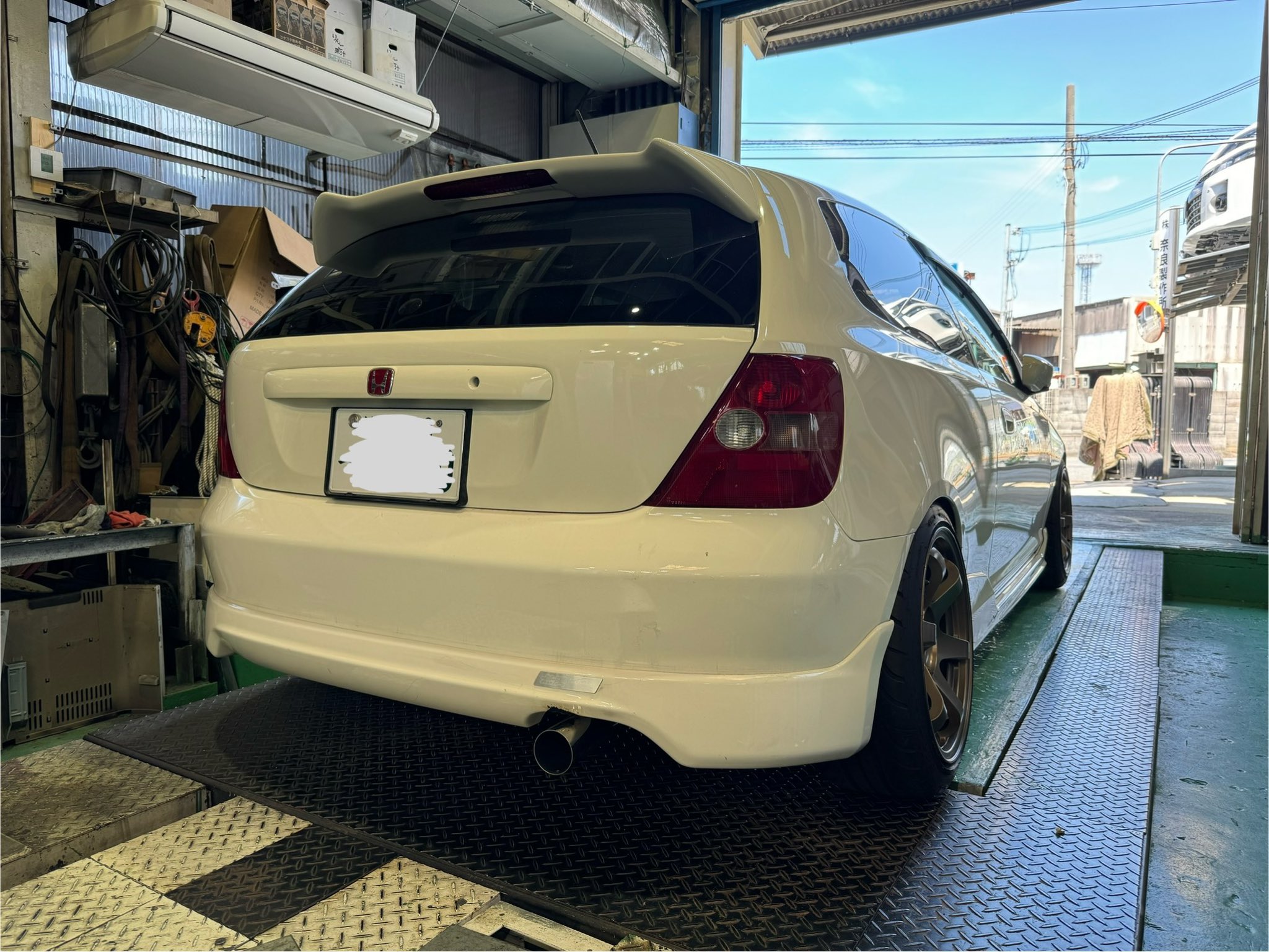 シビックフロントストレートパイプ（タイコ）リア（S型）EK4/EK9