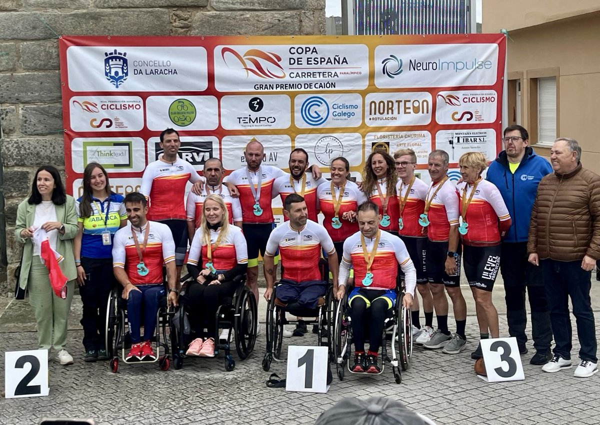 ‼️Maribel Toro se proclama Campeona de la Copa de España de Ciclismo Paralímpico en la clase WH4‼️

Este fin de semana se celebraban las dos ultimas pruebas de la Copa de España de la <a href="/RFECiclismo/">Real Federación Española de Ciclismo</a> en tierras Gallegas. #CiclismoParalímpico #Extremadura
