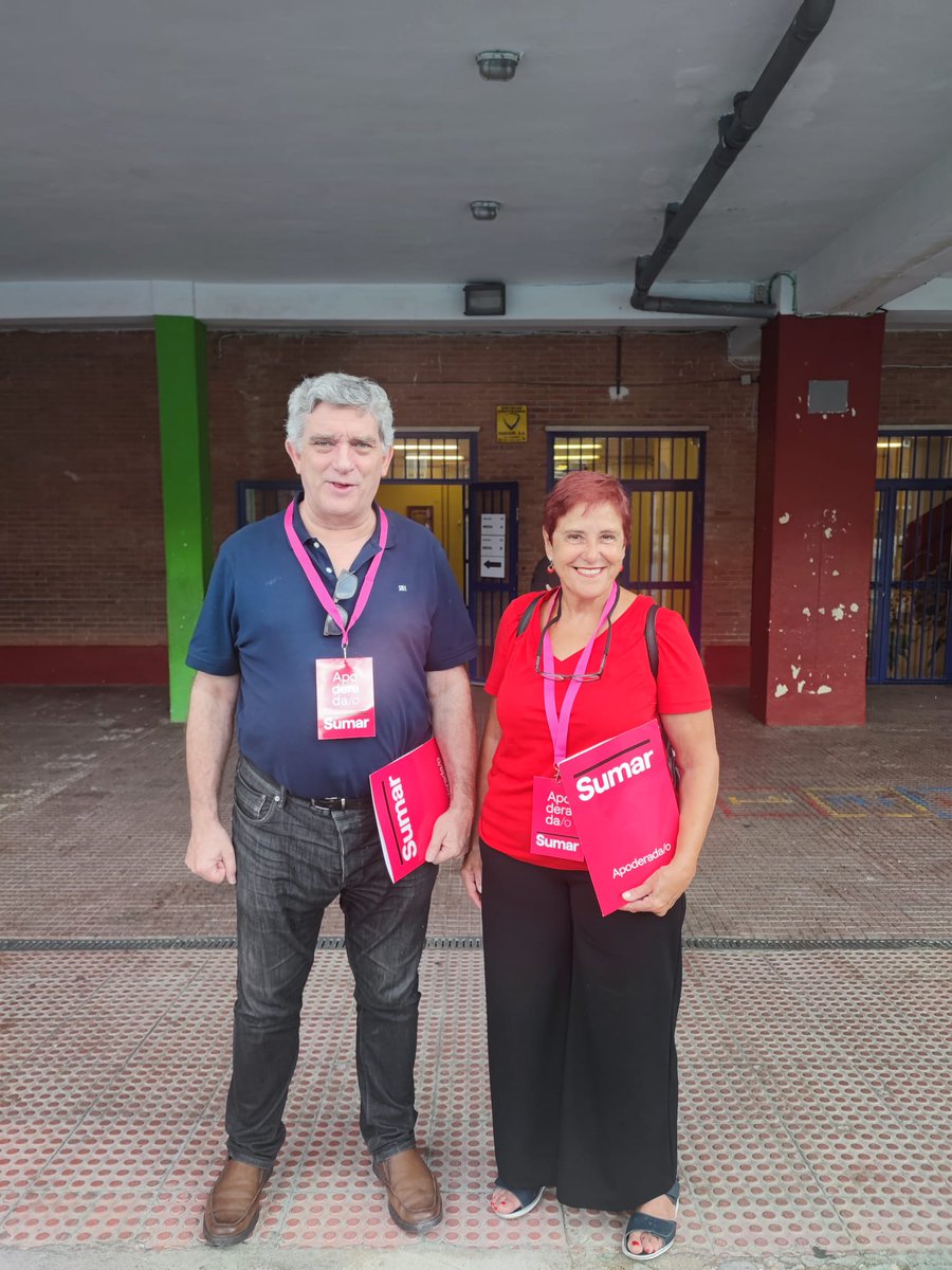 DavidCoboG's tweet photo. Orgullo de militancia.
#ApoderadasIU https://t.co/SfA8oIhAuQ