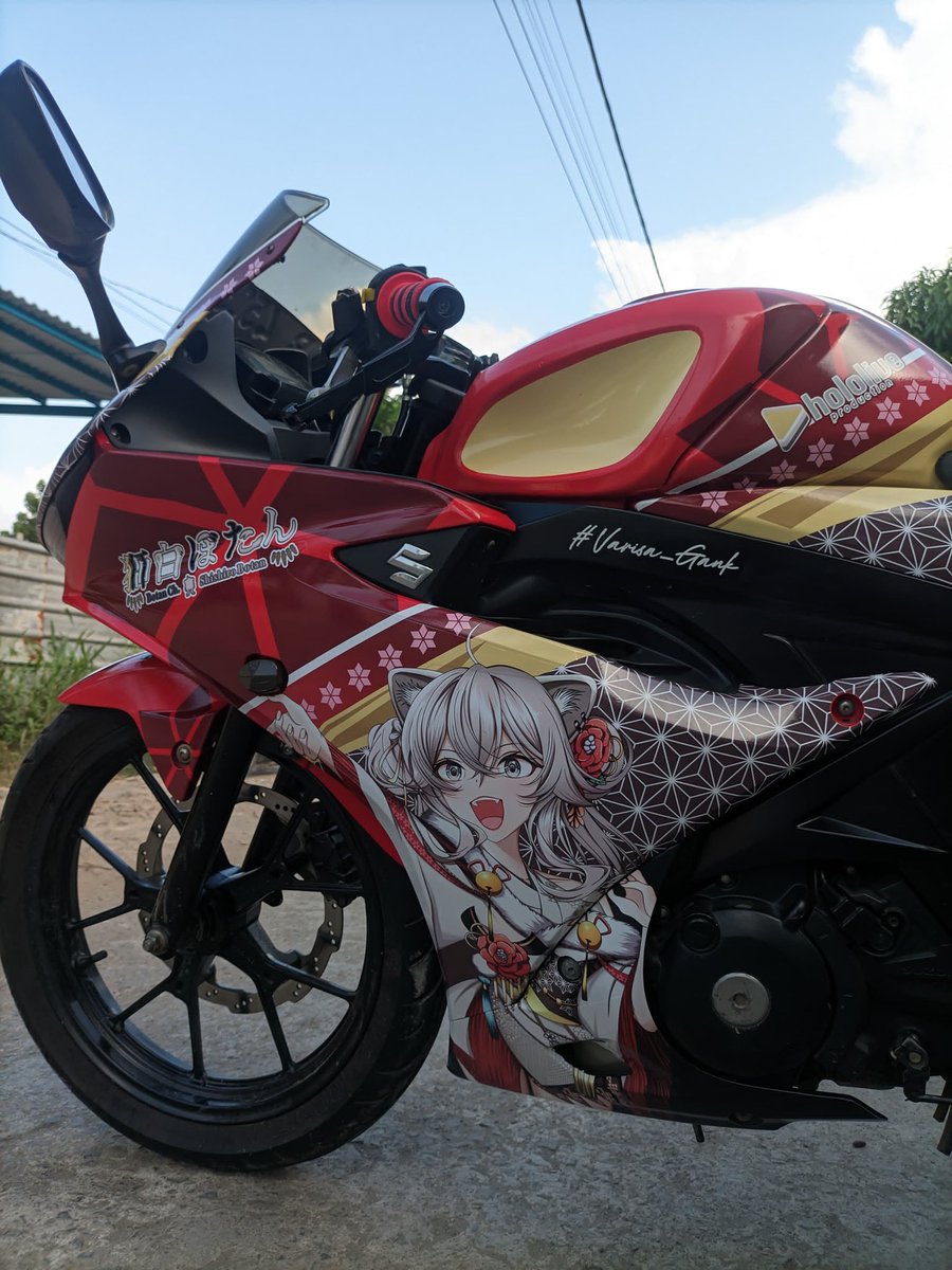 BotanSIMP69's tweet photo. Itasha GSX R150 Botan Kimono.
Art by : @rosidskizo 

#しし論 
#SSRB https://t.co/YADa3hkxtY